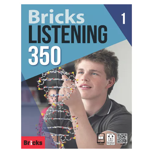 Bricks Listening 350 1 Student&#039;s Book with Workbook &amp; E-Book Access Code