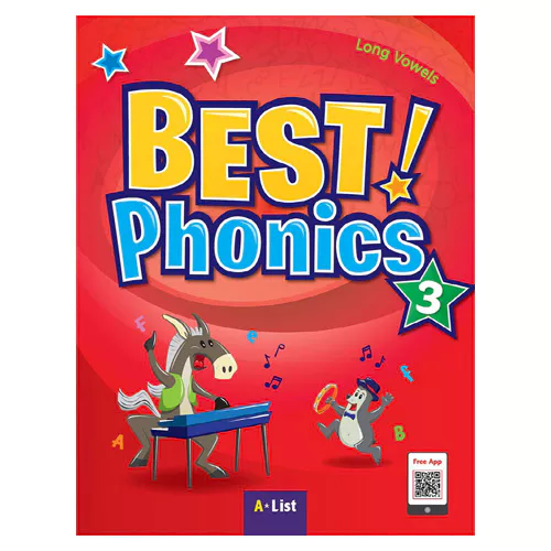 Best! Phonics 3 Long Vowels Student&#039;s Book with Readers &amp; App