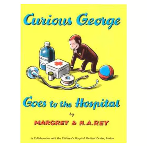 Curious George Goes to the Hospital Paperback+Audio CD Set