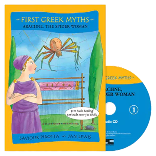 First Greek Myths QR &amp; Audio CD Set 01 / Arachne, The Spider Woman [QR]