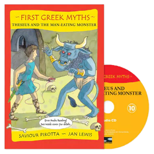 First Greek Myths QR &amp; Audio CD Set 10 / Theseus and The Man-Eating Monster [QR]