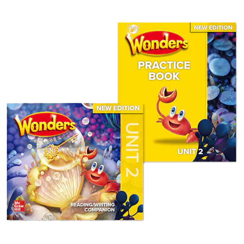 Wonders K.02 Reading / Writing Companion Student&#039;s Book &amp; Practice Book Package (New Edition)