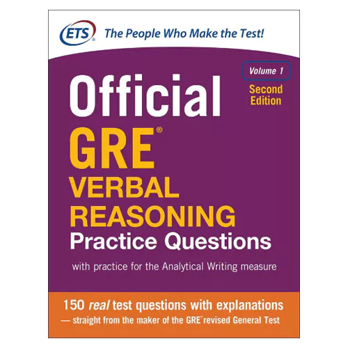 Official GRE Verbal Reasoning Practice Questions (2nd Edition)