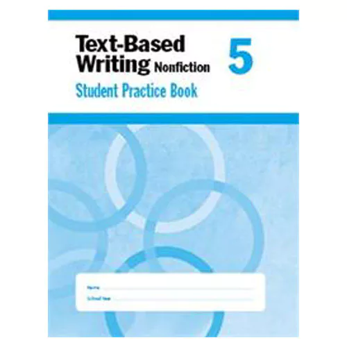 Evan-Moor EMC 6455 / Text-Based Writing Nonfiction 5 Student Practice Book