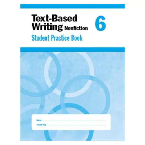 Evan-Moor EMC 6456 / Text-Based Writing Nonfiction 6 Student Practice Book