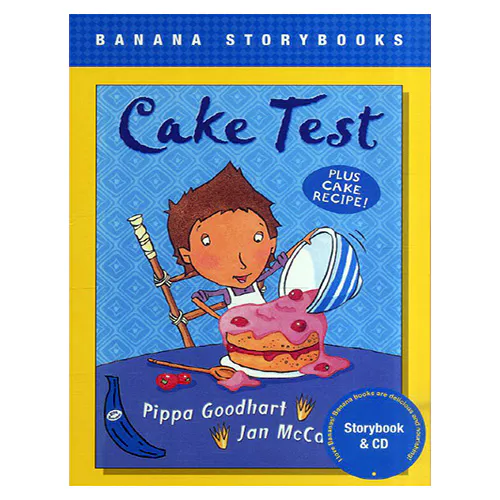 Banana Storybook Blue -L15-Cake test (Storybook+Workbook+CD)