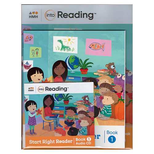 into Reading Start Right Reader Grade K.1 Set (Student&#039;s Book+Workbook+Audio CD) (2020)