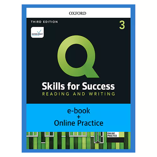 [e-Book Code] Q Skills for Success Reading &amp; Writing 3 Student&#039;s Book ebook Code (3rd Edition)