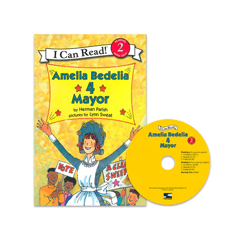 An I Can Read Book 2-54 TICR CD Set / Amelia Bedelia 4 Mayor
