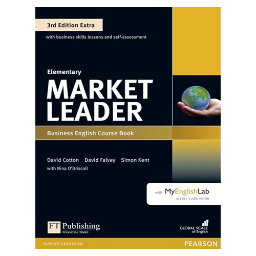 Market Leader Elementary Business English Course Book Student&#039;s Book with DVD-Rom &amp; MyEnglishLab (3rd Edition Extra)