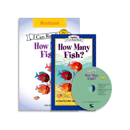 An I Can Read Book My First-10 ICR Workbook Set / How Many Fish?