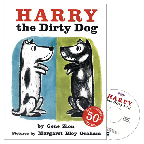 Pictory 3-09 CD Set / Harry the Dirty Dog (Anniversary 50th Edition)(Paperback)