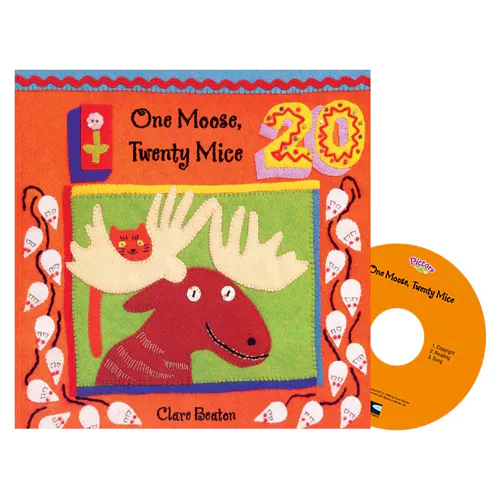 Pictory Pre-Step-01 CD Set / One Moose Twenty Mice
