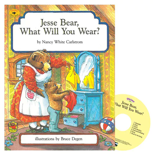 Pictory Pre-Step-32 CD Set / Jesse Bear, What Will You Wear