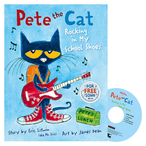 Pictory Pre-Step-53 CD Set / Pete the Cat Rocking in My School (Hardcover)