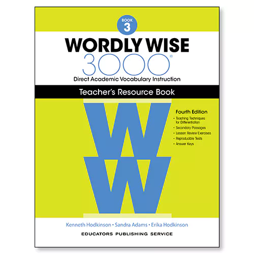 EPS Wordly Wise 3000 03 Teacher&#039;s Resource Book (4th Edition)