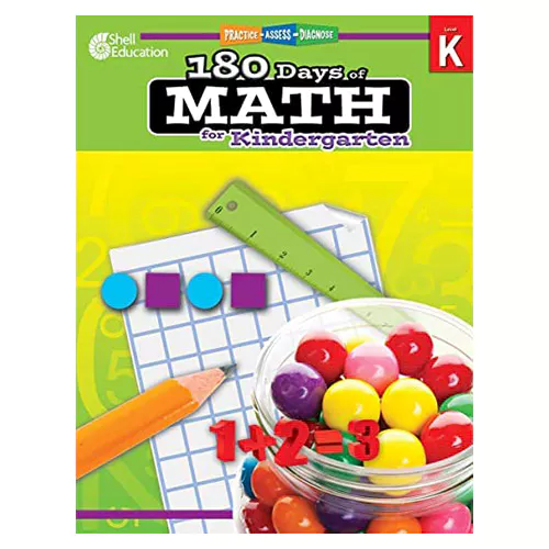 180 Days of Math for Kindergarten (Grade K)