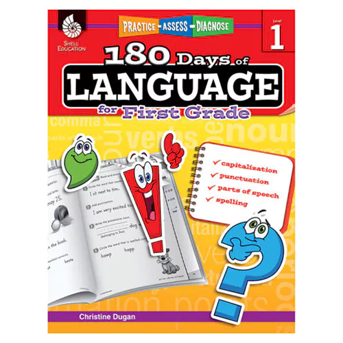 180 Days of Language for First Grade (Grade 1)