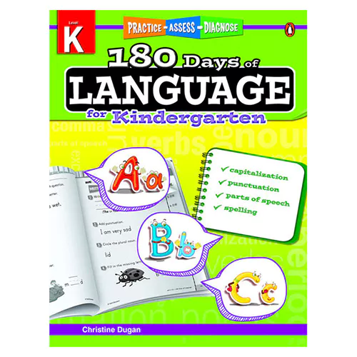 180 Days of Language for Kindergarten (Grade K)