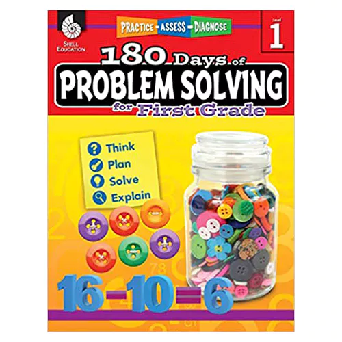 180 Days of Problem Solving for First Grade (Grade 1)