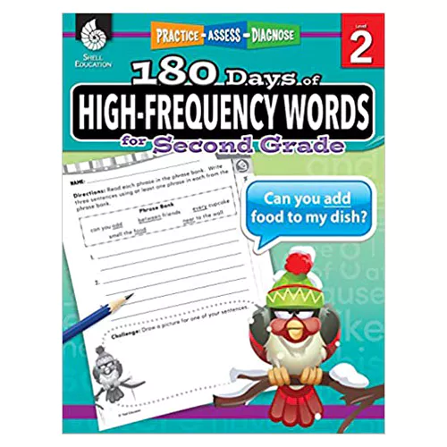 180 Days of High-Frequency Words for Second Grade (Grade 2)