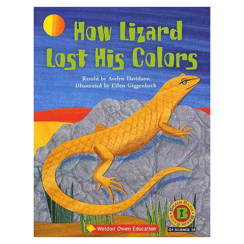 Brain Bank Grade 1 Science 14 Workbook Set / How Lizard Lost His Colors