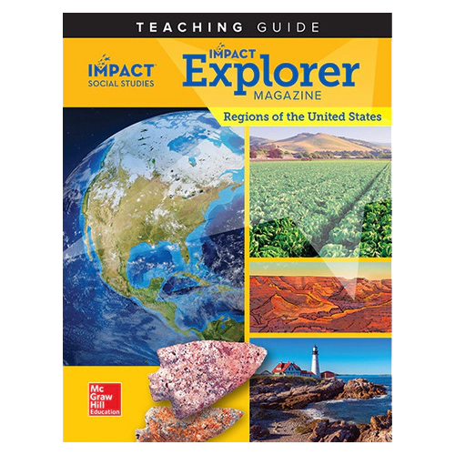 Impact Social Studies Explorer Magazine Grade 4 Regions of the United States Teaching Guides