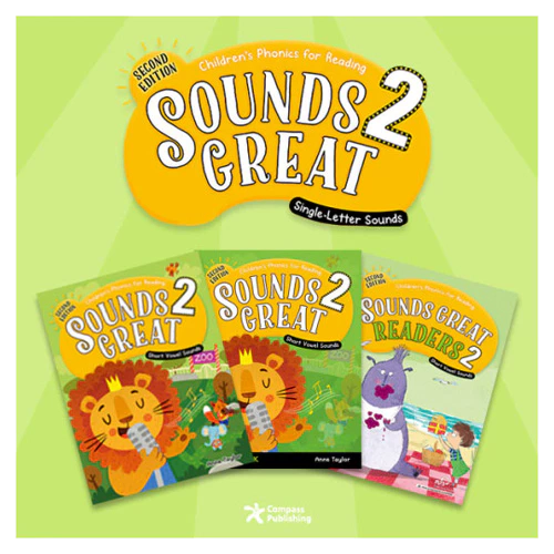Sounds Great 2 Short Vowel Sounds Set (Student&#039;s Book+Workbook+Readers) (2nd Edition)