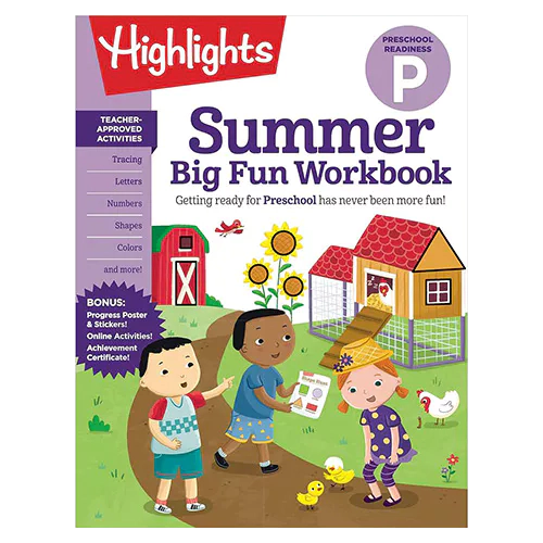 Highlights Summer Big Fun Workbook (Preschool Readiness Pre-K)