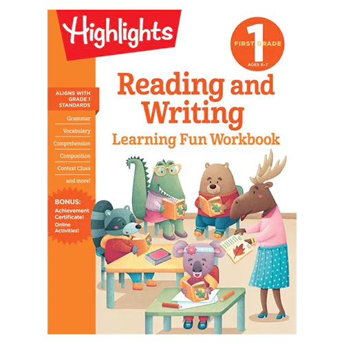 Highlights First Grade Reading and Writing Learning Fun Workbook (Grade 1)
