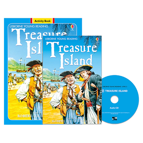 Usborne Young Reading Workbook Set 2-25 / Treasure Island