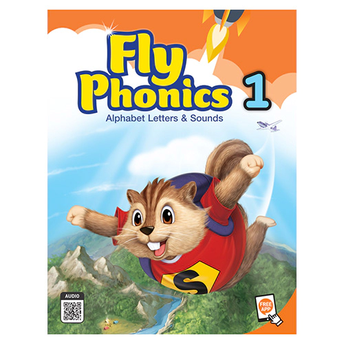 Fly Phonics 1 Alphabet Letters &amp; Sounds Student&#039;s Book with QR