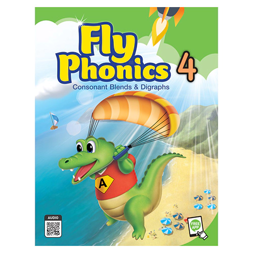 Fly Phonics 4 Consonant Blends &amp; Digraphs Student&#039;s Book with QR