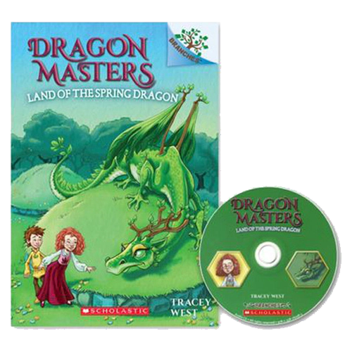 Dragon Masters #14 / Land of the Spring Dragon (with CD &amp; Storyplus QR) New