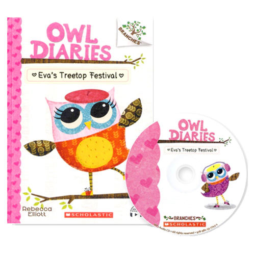 Owl Diaries #01 / Eva&#039;s Treetop Festival (with CD &amp; Storyplus QR) New