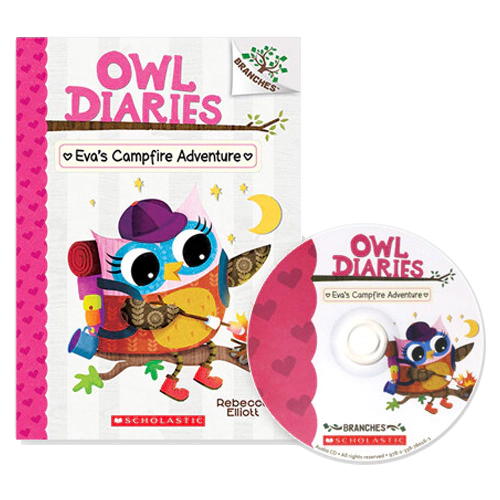 Owl Diaries #12 / Eva&#039;s Campfire Adventure (with CD &amp; Storyplus QR) New